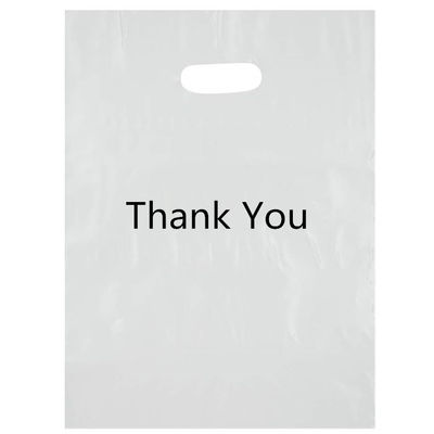 Freundliches kundenspezifisches Logo-wiederverwendbare Einkaufstaschen Eco, stempelschnitten Plastiktaschen
