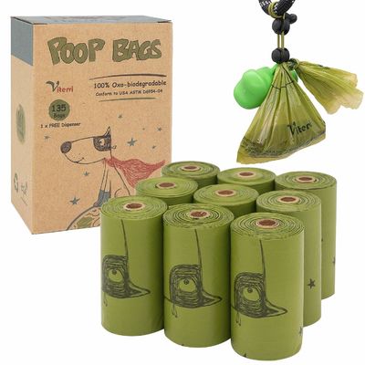 Heck-Tasche bereitete kompostierbare biologisch abbaubare Hecktaschen-Resteverpackung auf
