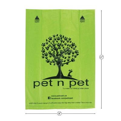 Hundeheck-Taschen Unscented biologisch abbaubare, kompostierbare Hundeheck-Taschen mit Griffen