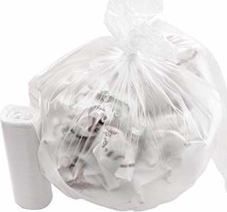 Wasserundurchlässige löschen kleine Coreless Plastikabfall-Taschen der 4 Gallonen-Abfalleimer-Zwischenlagen-100Pk perfekt für Badezimmer-Papierkorb-Küche