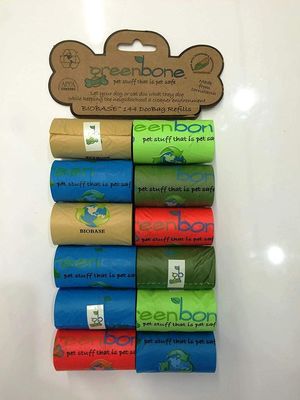 100% biologisch abbaubares eco freundliche Druck-poo Tasche mit kundenspezifischer Tasche poo Hund der Zufuhr