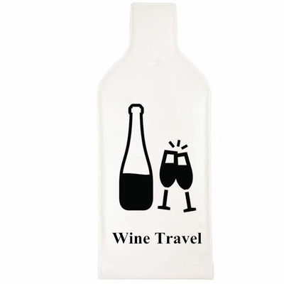PVCplastikluftpolsterfolie-Wein-Taschen, Alkohol-Flaschen-Schutze für Reise