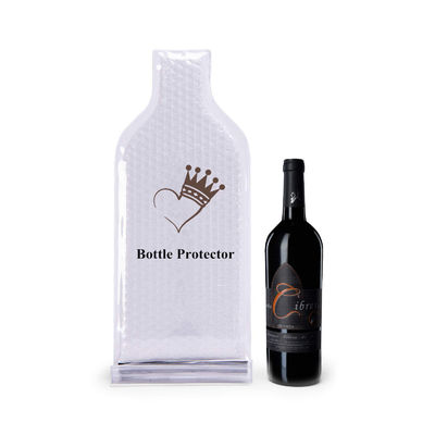 PVCplastikluftpolsterfolie-Wein-Taschen, Alkohol-Flaschen-Schutze für Reise