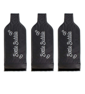 Wasserdichte Luftpolsterfolie-Wein-Taschen, kundenspezifischer wiederverwendbarer Wein-Flaschen-Schutz