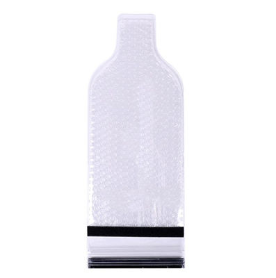 Recyclebarer Luftpolsterfolie-Wein bauscht sich/Luftpolsterfolie-Ärmel für Flaschen