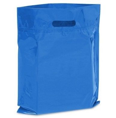 des Lochdurchschlages der Maisstärke 100% kompostierbarer biologisch abbaubarer gestempelschnittene Griffplastikeinkaufstasche Plastik mit kundenspezifischem Logo gedruckt