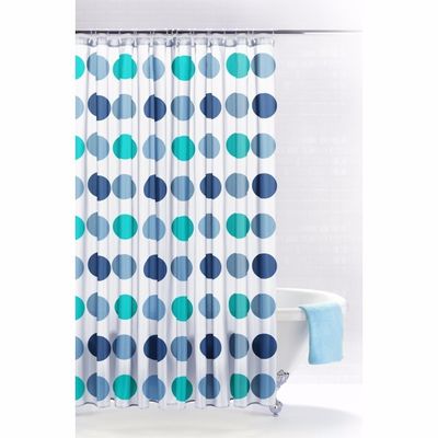 Kundenspezifischer Druckstilvoller wasserdichter Duschvorhang PEVA waschbar für Haus