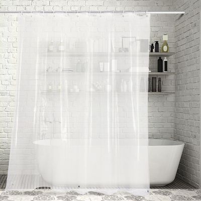 Nicht giftige Duschvorhang-Form PEVA stilvolle wasserdichte beständig für Aufenthalt in Gastfamilien