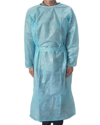 Antibakterielles CPE-Kleid, flüssige beständige schützende Wegwerfabnutzung