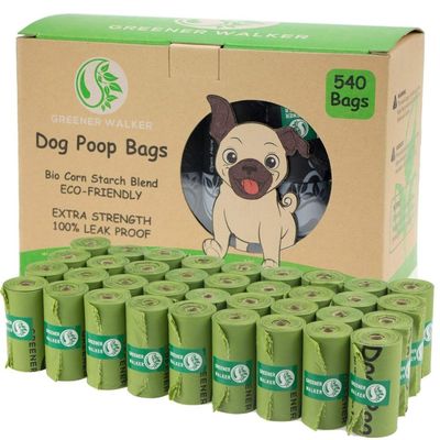 Besonders dick starke 100% Leck-Beweis-Haustier-Produkte 2020 biologisch abbaubare Heck-Taschen-Hundeabfall-Taschen