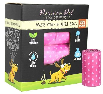 Heck-Tasche bereitete Produkthündchen biologisch abbaubare poo Taschengeruchhundehecktasche 2020 des Haustieres 9x13 auf