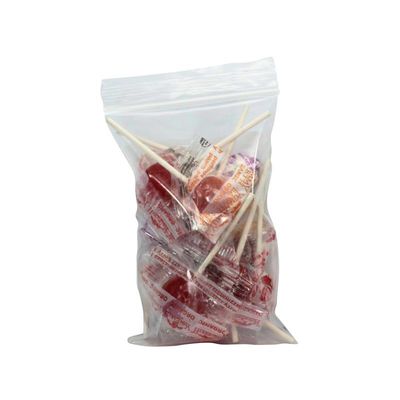 Transparente wasserdichte Taschen mit Reißverschluss/Plastikzipverschluss-Beutel für trockene Nahrung
