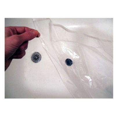 Beständiger PEVA stilvoller wasserdichter Duschvorhang des Mehltau-, klare Plastikduschvorhänge
