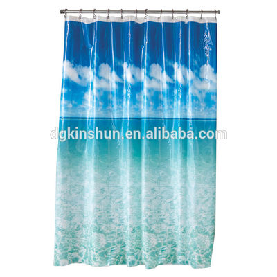 Mildew Resistant Water-Repellent &amp; Anti-bacterial Disposable Shower Curtain