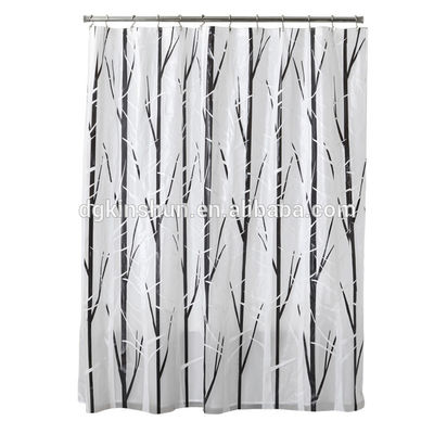 Mildew Resistant Water-Repellent &amp; Anti-bacterial Disposable Shower Curtain